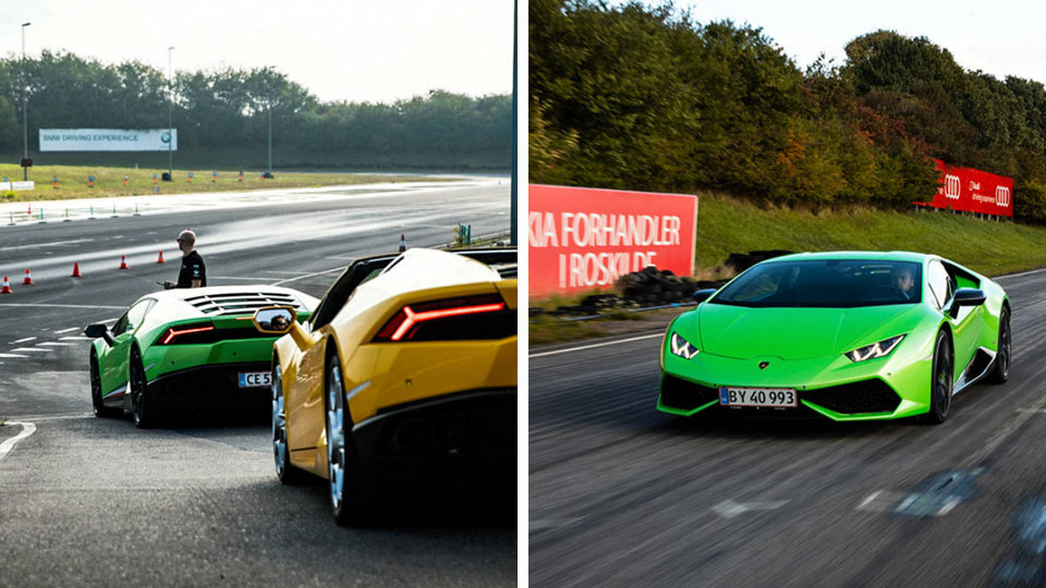 Kør Lamborghini på bane