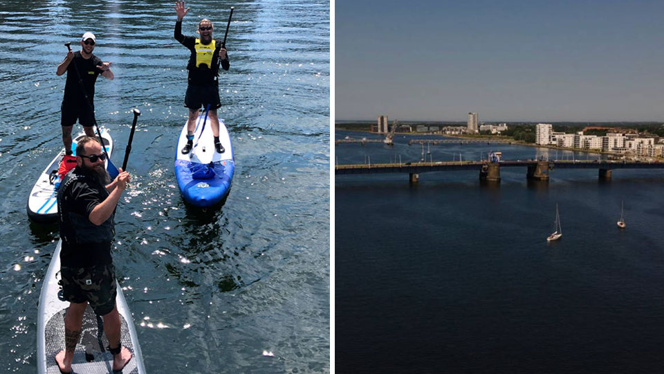 Lær SUP med et hyggeligt kursus hos Aalborg Tours