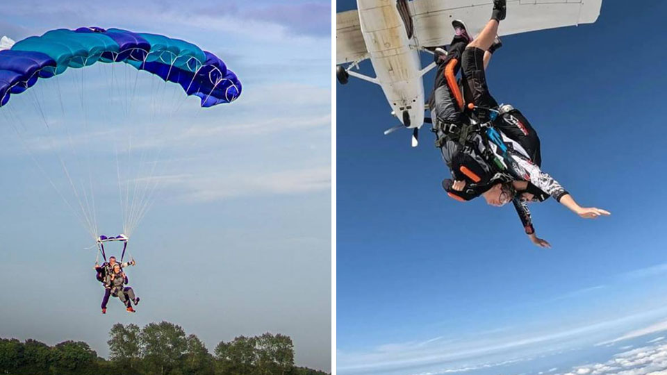Prøv tandemspring i København hos Skydive Copenhagen